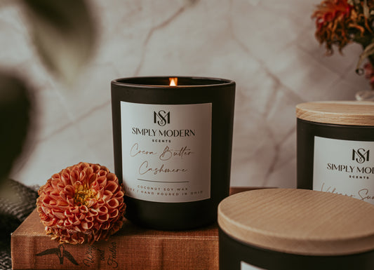 Cocoa Butter Cashmere | Wood-Wick Coconut Soy Wax Candle - Tree of Life