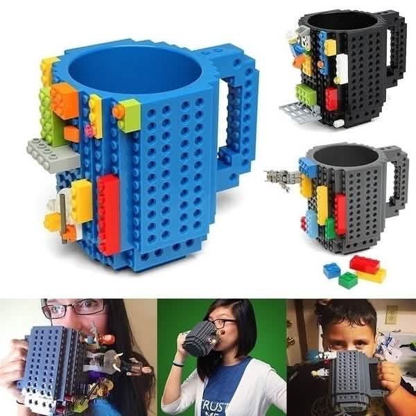 Coffee Cup Building Blocks Mugs - Tree of Life