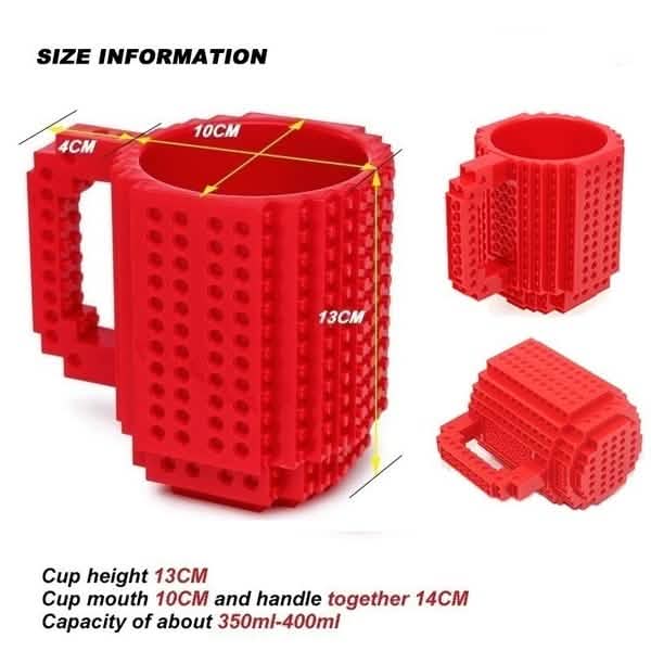 Coffee Cup Building Blocks Mugs - Tree of Life