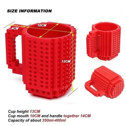 Coffee Cup Building Blocks Mugs - Tree of Life
