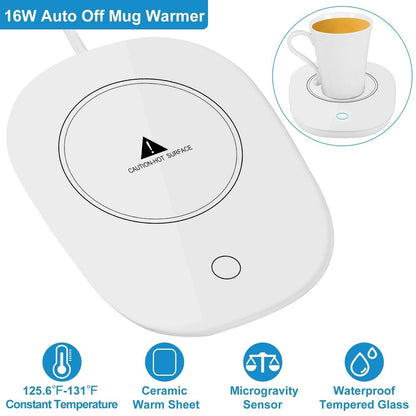 Coffee Mug Warmer Electric Heater Pad - Tree of Life