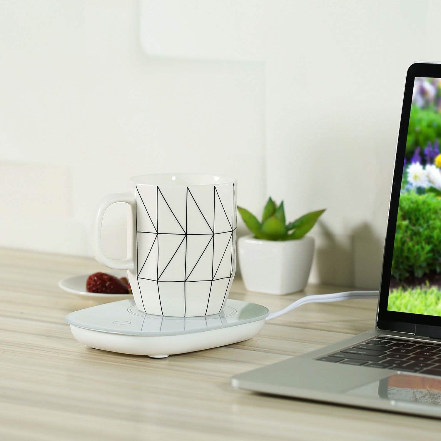 Coffee Mug Warmer Electric Heater Pad - Tree of Life