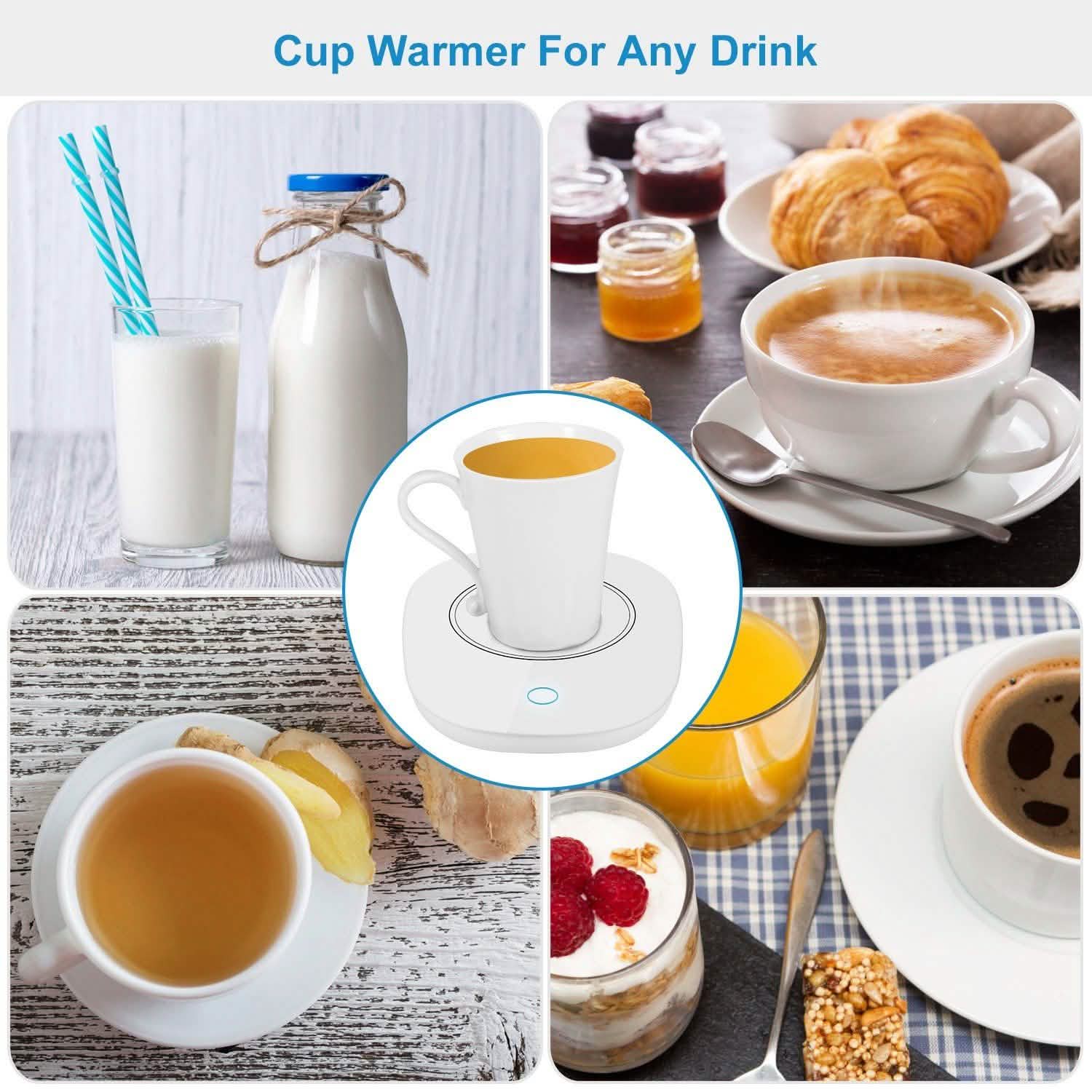 Coffee Mug Warmer Electric Heater Pad - Tree of Life