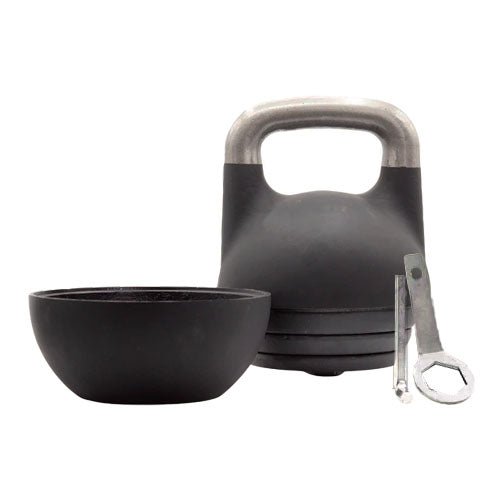 Adjustable Kettlebell 12–32 kg (26–70 lb) — Competition-Style, Black | SoCal Kettlebellz - Tree of Life