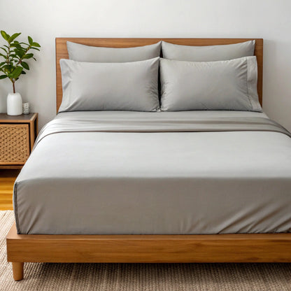 Copper Infused Bamboo Sheet Set | Antimicrobial Comfort - Tree of Life
