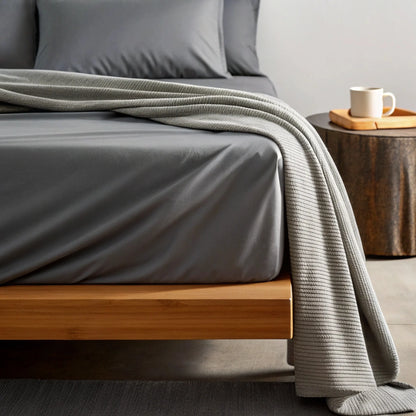 Copper Infused Bamboo Sheet Set | Antimicrobial Comfort - Tree of Life