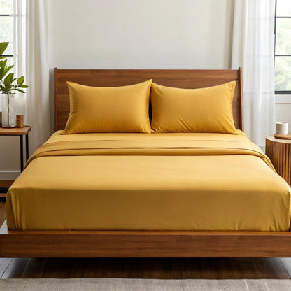 Copper Infused Bamboo Sheet Set | Antimicrobial Comfort - Tree of Life