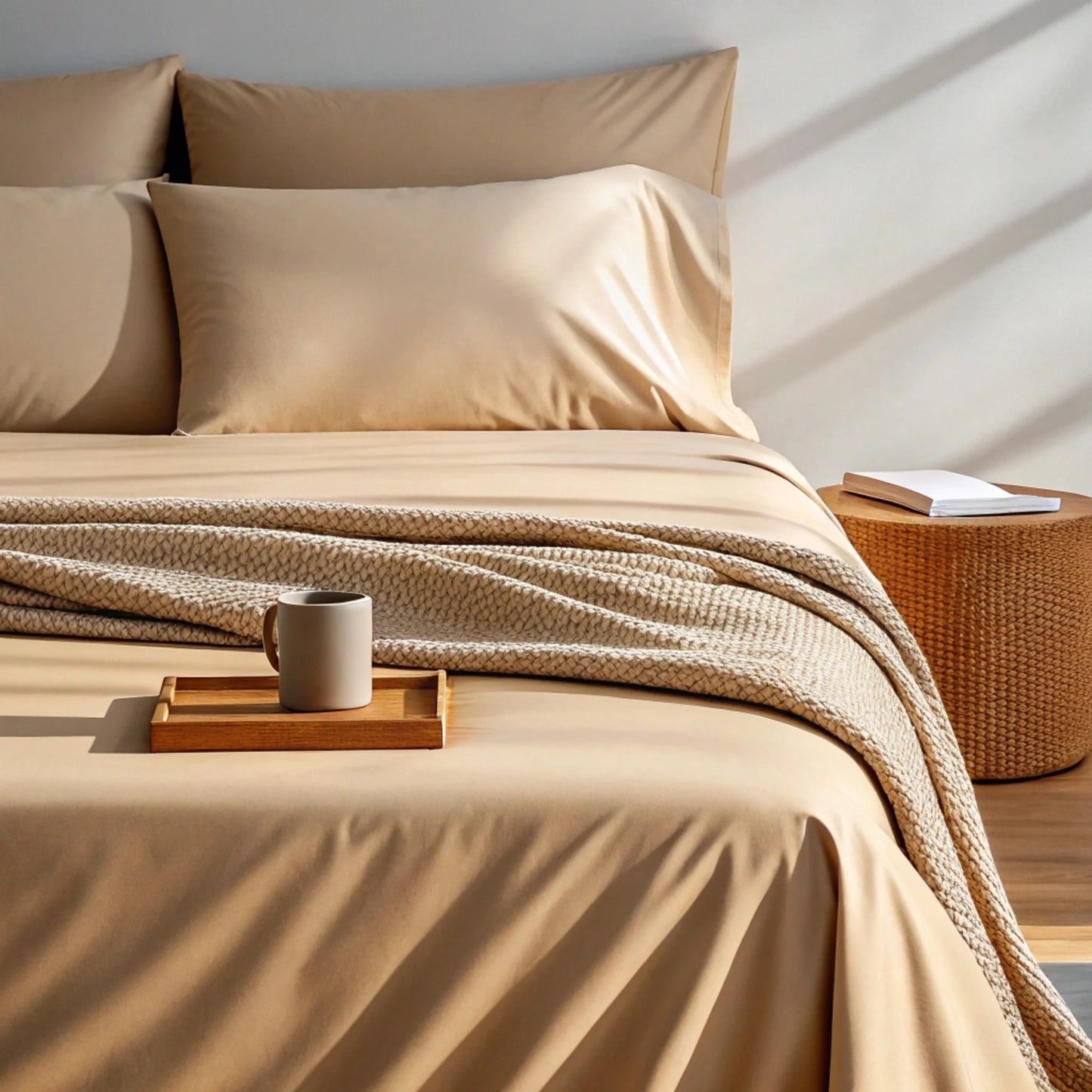 Copper Infused Bamboo Sheet Set | Antimicrobial Comfort - Tree of Life