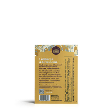 Summit Reserve™ Cordyceps & Lion's Mane Mushroom Chocolate Squares - Tree of Life