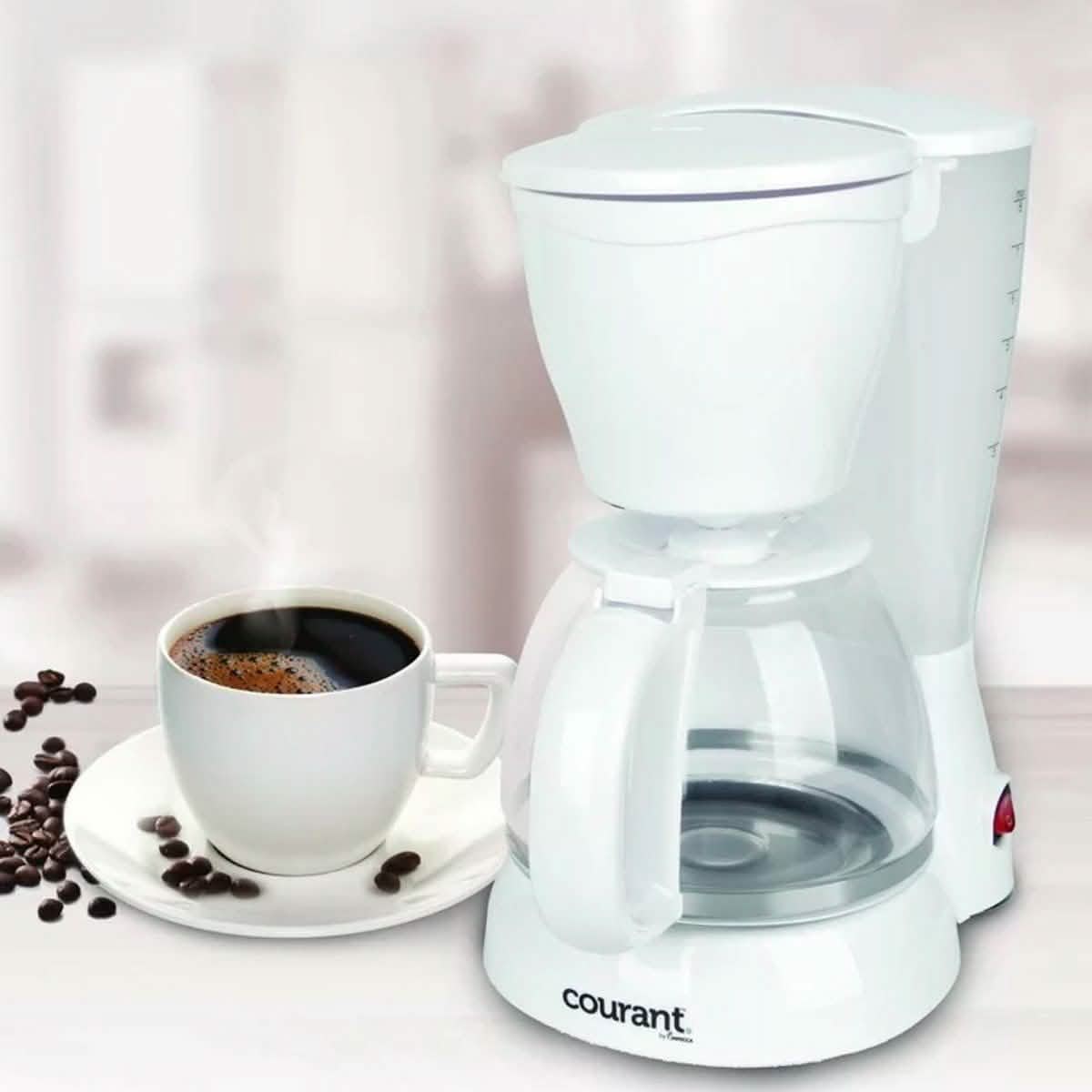 Courant  8 Cup Coffee Maker with Permanent Filter & Spoon - Tree of Life