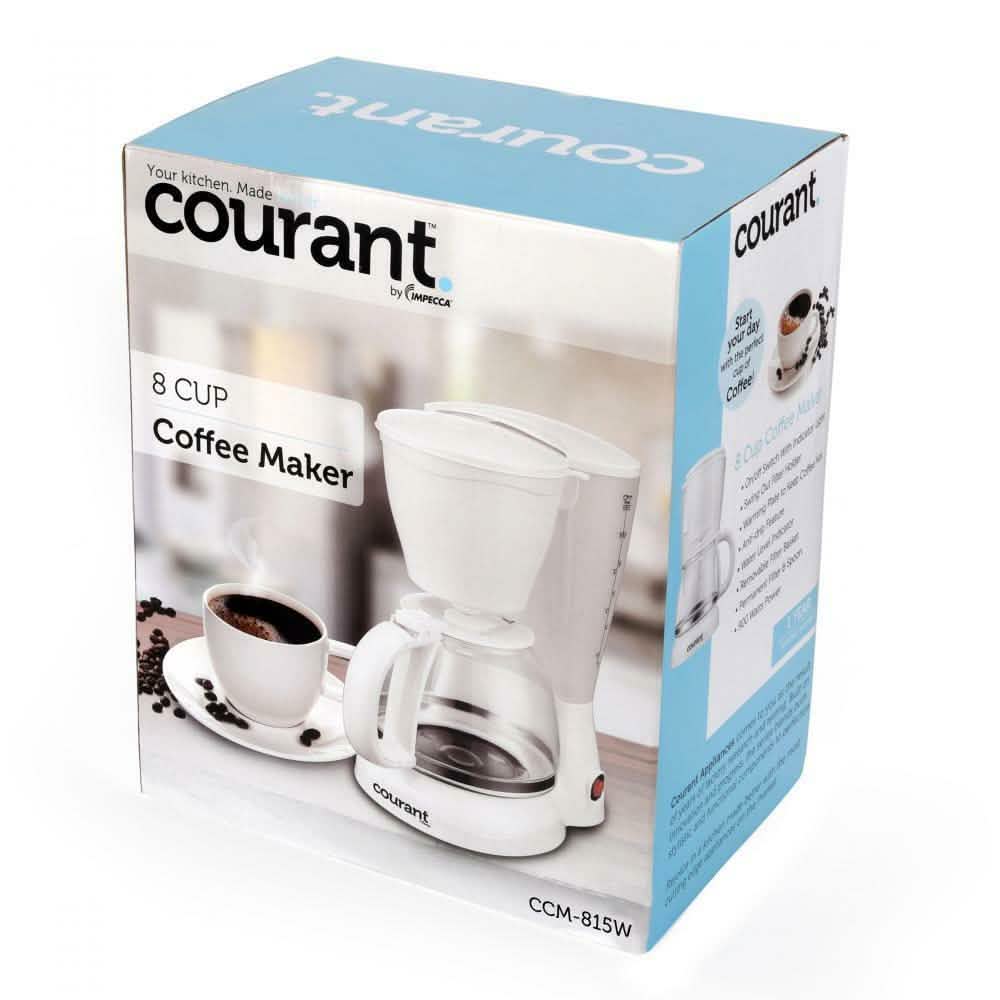 Courant  8 Cup Coffee Maker with Permanent Filter & Spoon - Tree of Life