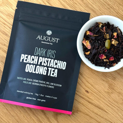 Dark Iris - Peach Pistachio Oolong Tea - Tree of Life