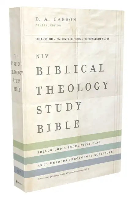 NIV, Biblical Theology Study Bible, Hardcover, Comfort Print: Follow God's Redemptive Plan as It Unfolds Throughout Scripture - Hardcover - Tree of Life