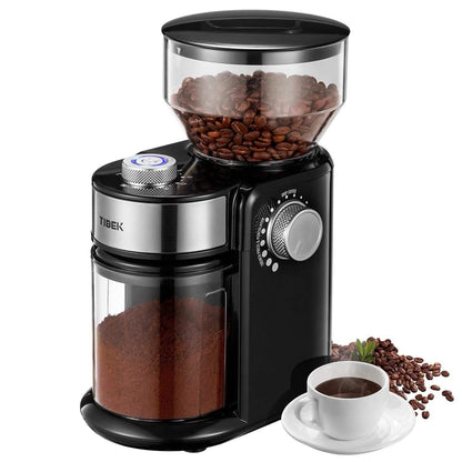 Electric Burr Coffee Grinder with 18 Settings - Tree of Life