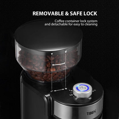 Electric Burr Coffee Grinder with 18 Settings - Tree of Life