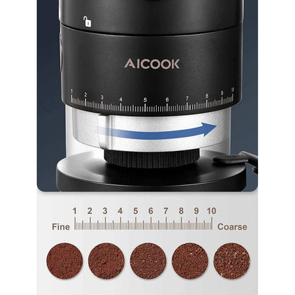 Electric Conical Burr Coffee Grinder - Tree of Life