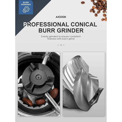 Electric Conical Burr Coffee Grinder - Tree of Life