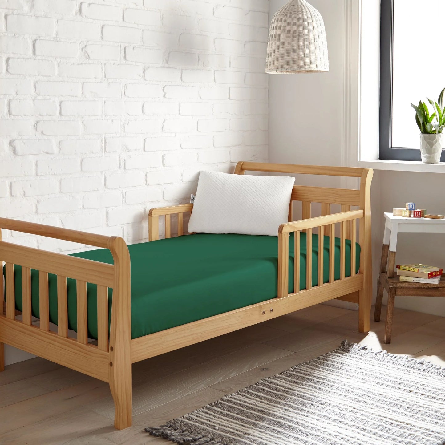 Cooling Bamboo Crib Fitted Sheet - Tree of Life