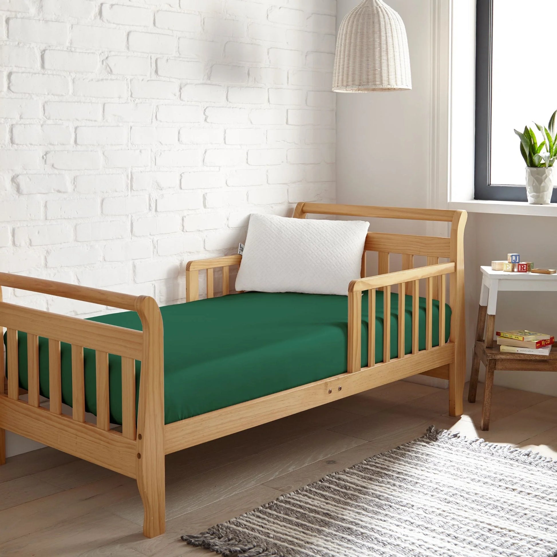 Cooling Bamboo Crib Fitted Sheet - Tree of Life