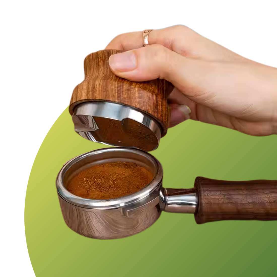 Espresso Tamper Distributor - Tree of Life