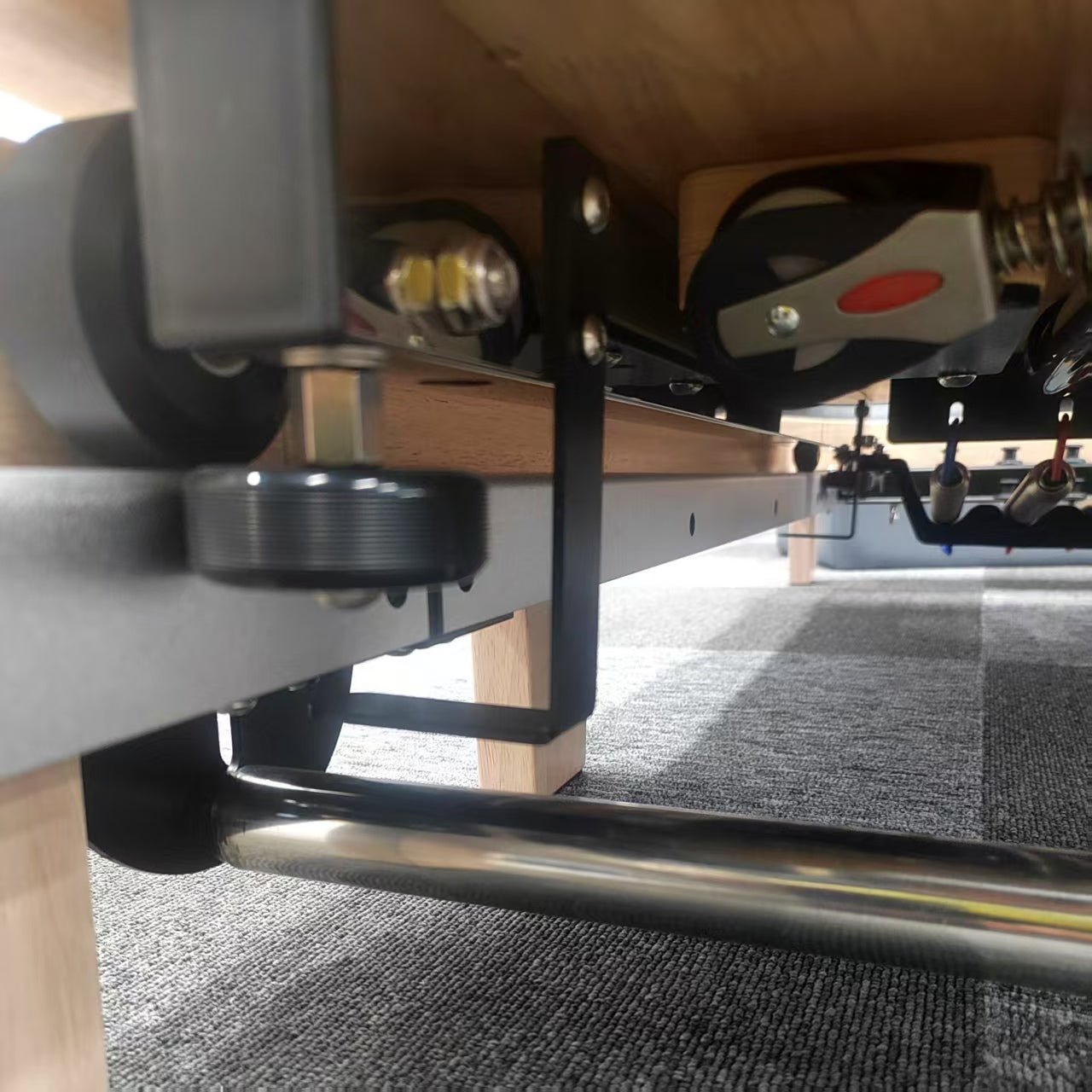 Folding Professional Solid Wood Pilates Reformer - Tree of Life