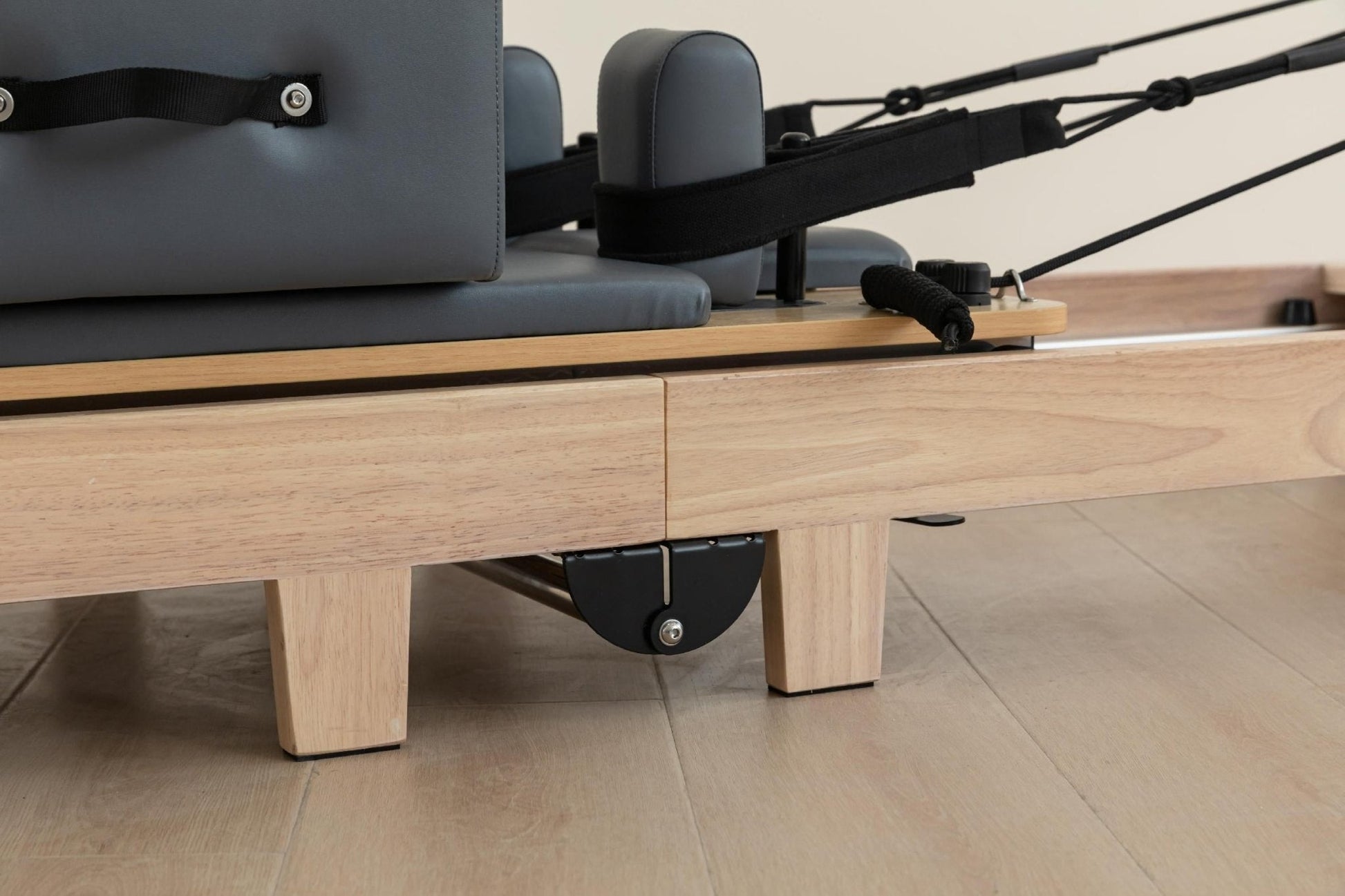 Folding Professional Solid Wood Pilates Reformer - Tree of Life