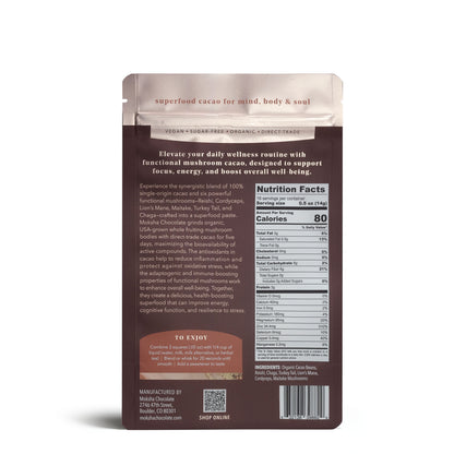 Ceremonial Forest Blend™ Cacao Paste with 6 Functional Mushrooms - Tree of Life