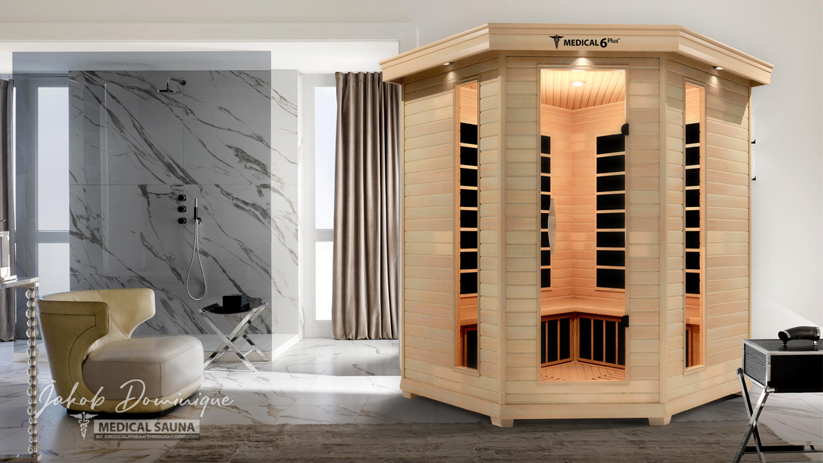 6 Person Indoor Infrared Full Spectrum Sauna | Medical 6 Plus™ - Tree of Life
