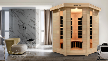 6 Person Indoor Infrared Full Spectrum Sauna | Medical 6 Plus™ - Tree of Life