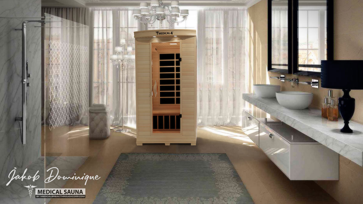 2 Person Home Full Spectrum Infrared Sauna | Medical 4™ - Tree of Life