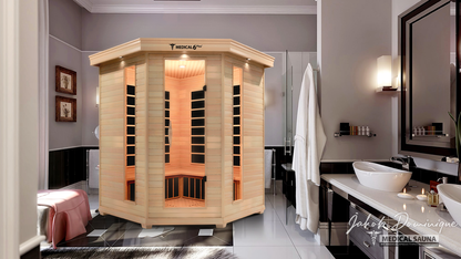6 Person Indoor Infrared Full Spectrum Sauna | Medical 6 Plus™ - Tree of Life