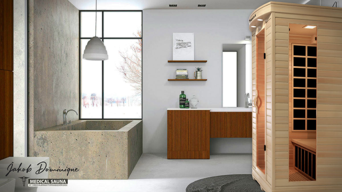 2 Person Home Full Spectrum Infrared Sauna | Medical 4™ - Tree of Life