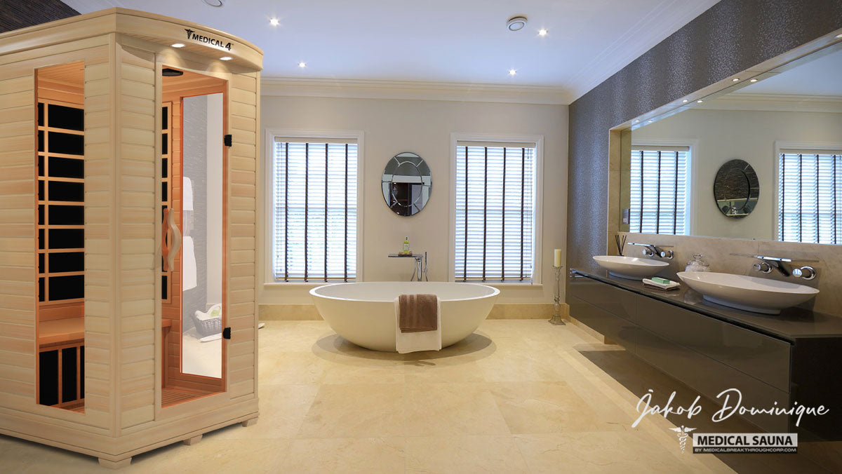 2 Person Home Full Spectrum Infrared Sauna | Medical 4™ - Tree of Life