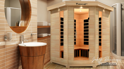 6 Person Indoor Infrared Full Spectrum Sauna | Medical 6 Plus™ - Tree of Life