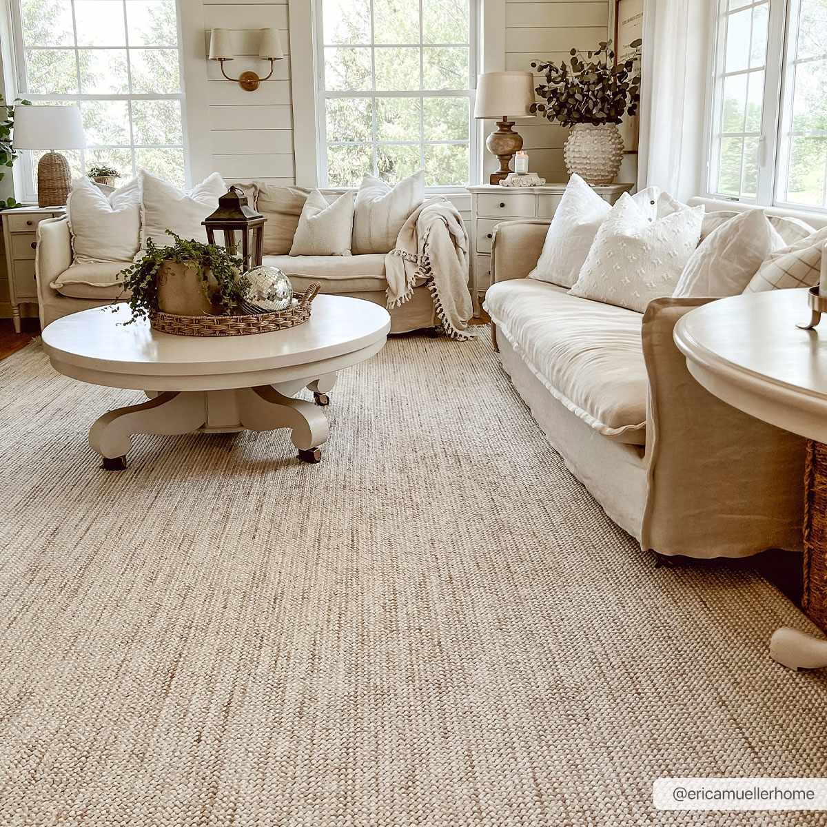 Gowan Beige Area Rug - Tree of Life