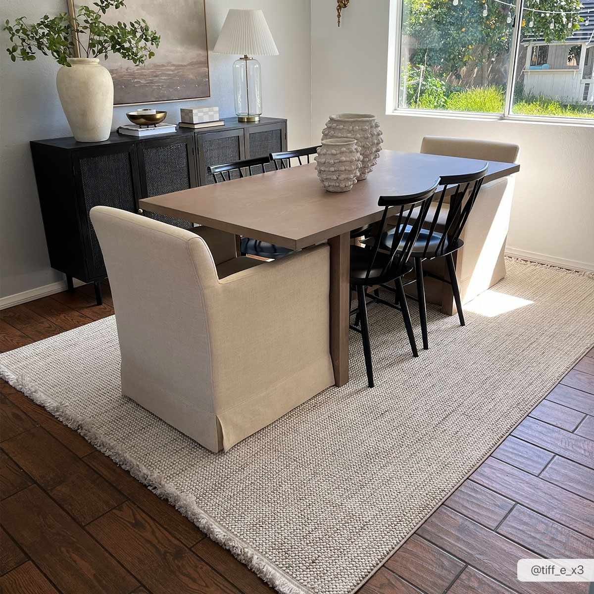Gowan Beige Area Rug - Tree of Life