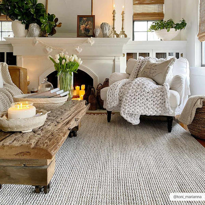 Gowan Beige Area Rug - Tree of Life