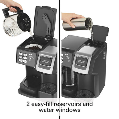 Hamilton Beach 49976 FlexBrew 2-Way Brewer Programmable Coffee Maker - Tree of Life