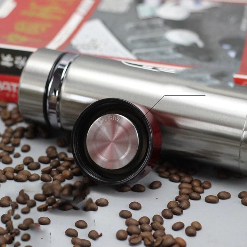 High Capacity Business Thermos Mug Stainless Steel Insulated Water Bottle Portable Vacuum Flask For Office Tea Mugs Vacuum Insulated Coffee Mug Spill Proof With Stainless Steel Travel Mugs Gift For Women Men - Tree of Life