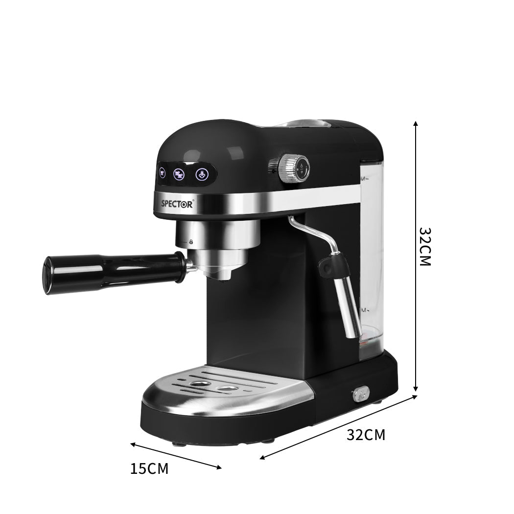 Spector Coffee Maker Machine Espresso Black-1