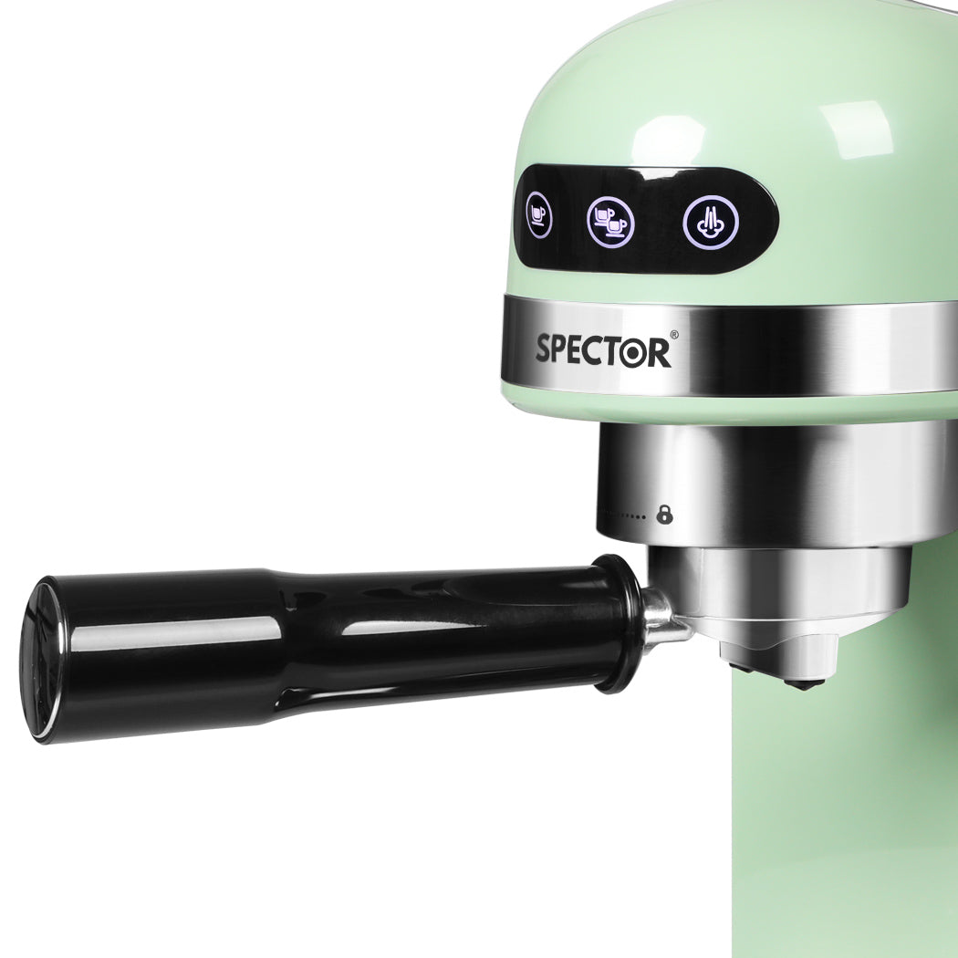 NNEIDS Spector Coffee Maker Machine Espresso Green Mint-2