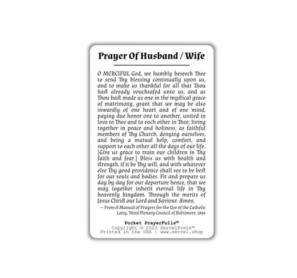 Saints Louis & Zelie Martin | Pocket PrayerFulls™ | Uncompromising Holy Cards — Built to Last. Backed for Life - Tree of Life