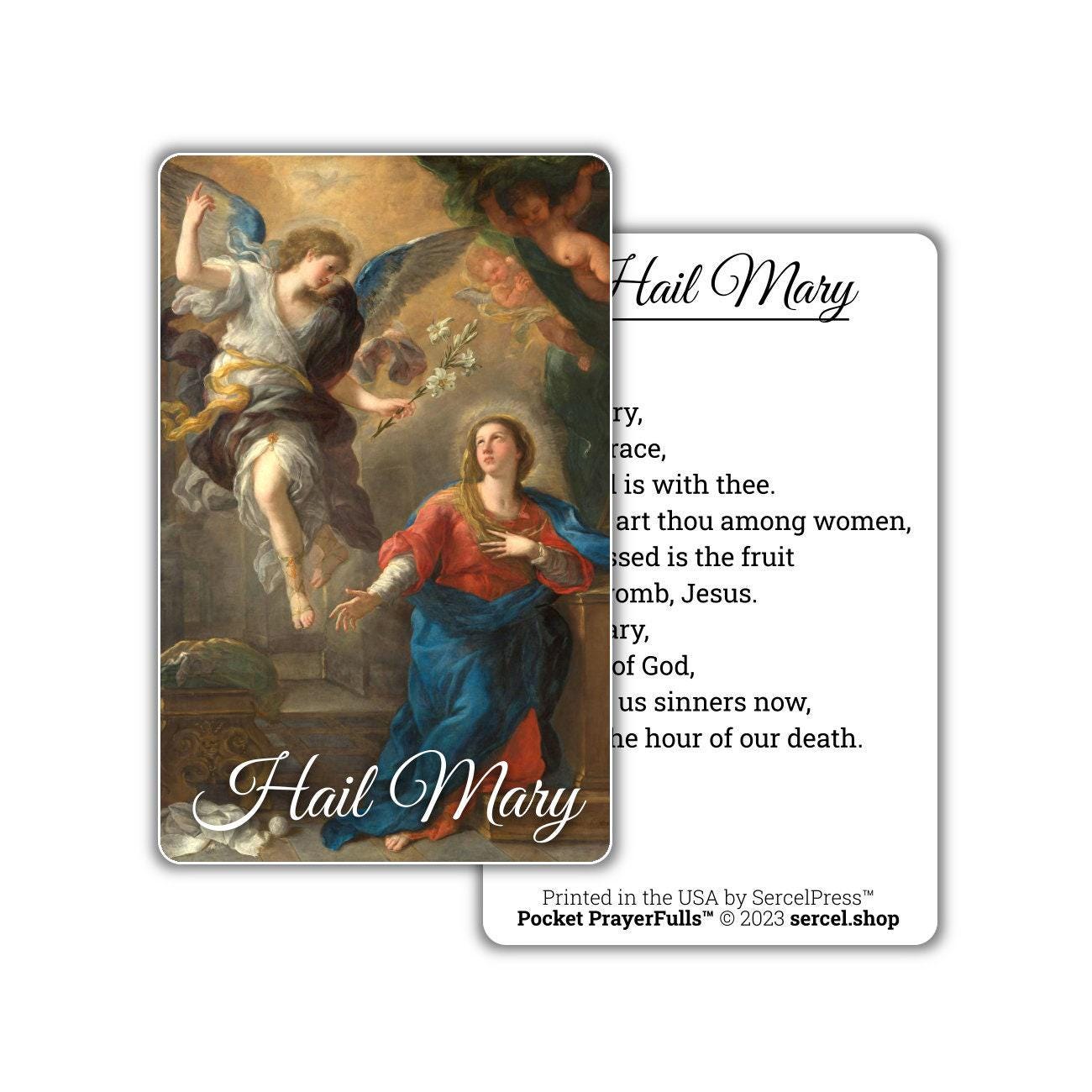 Catholic Starter Pack – 8 Essential Catholic Holy Cards — Pocket PrayerFulls™ | Uncompromising Holy Cards — Built to Last. Backed for Life - Tree of Life