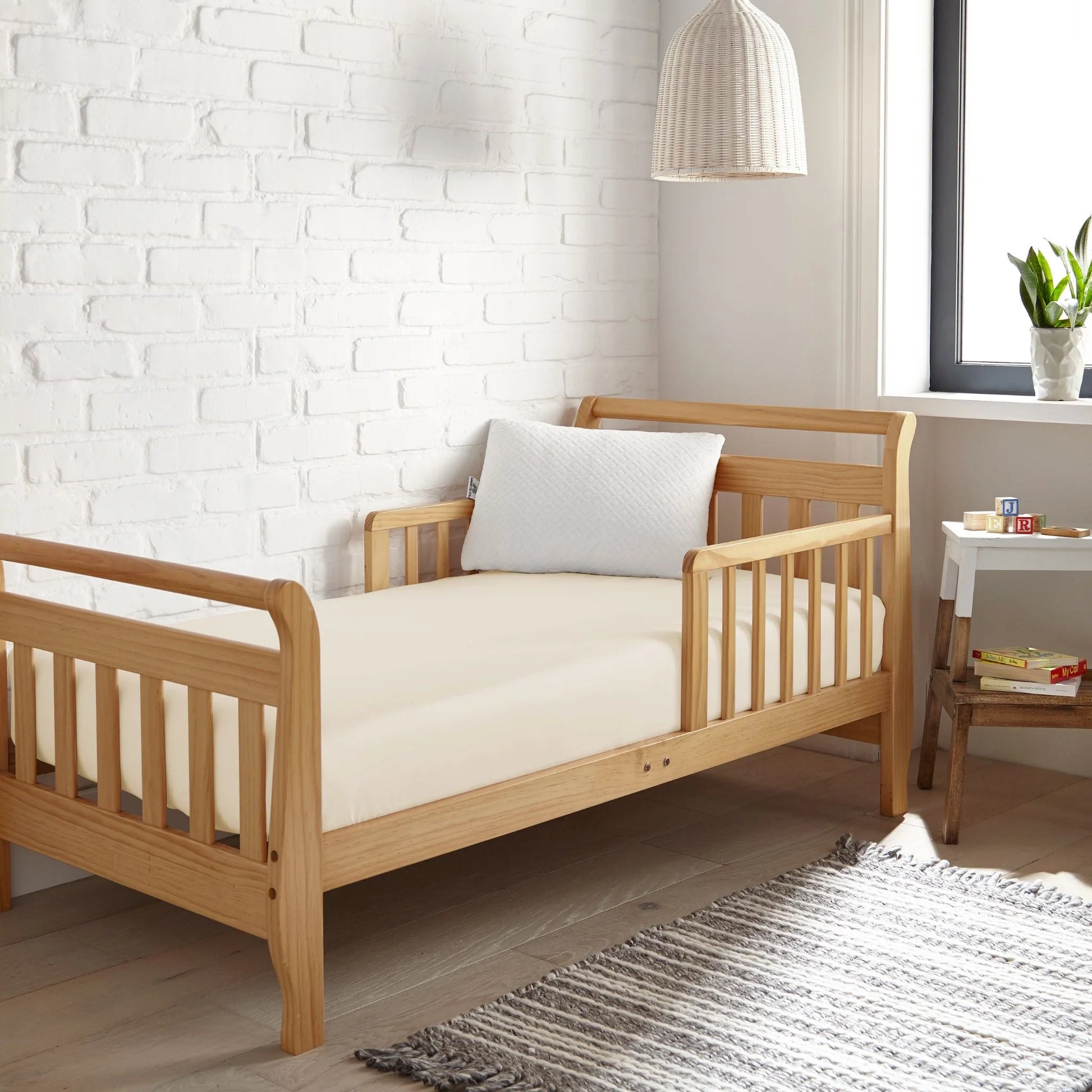 Cooling Bamboo Crib Fitted Sheet - Tree of Life