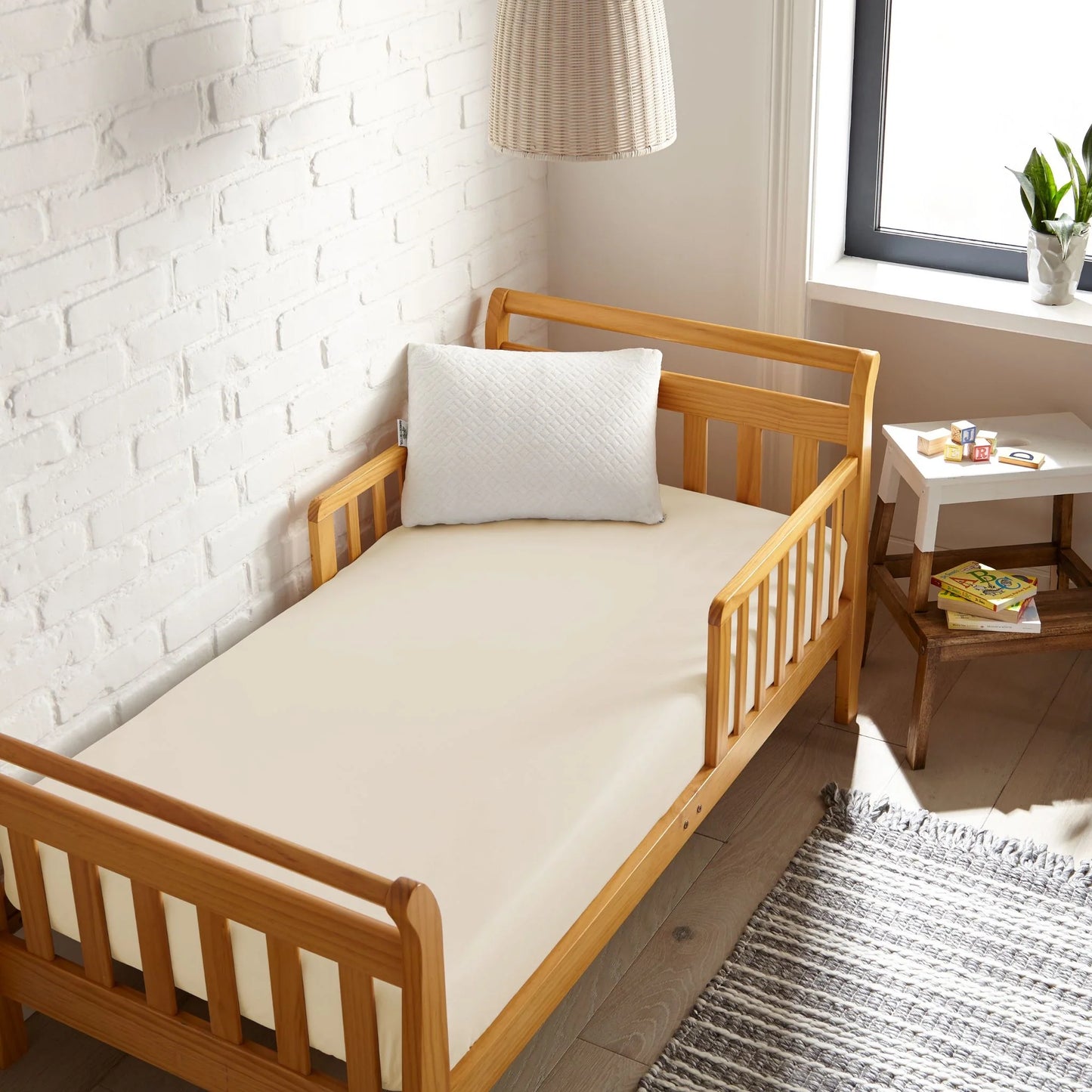 Cooling Bamboo Crib Fitted Sheet - Tree of Life