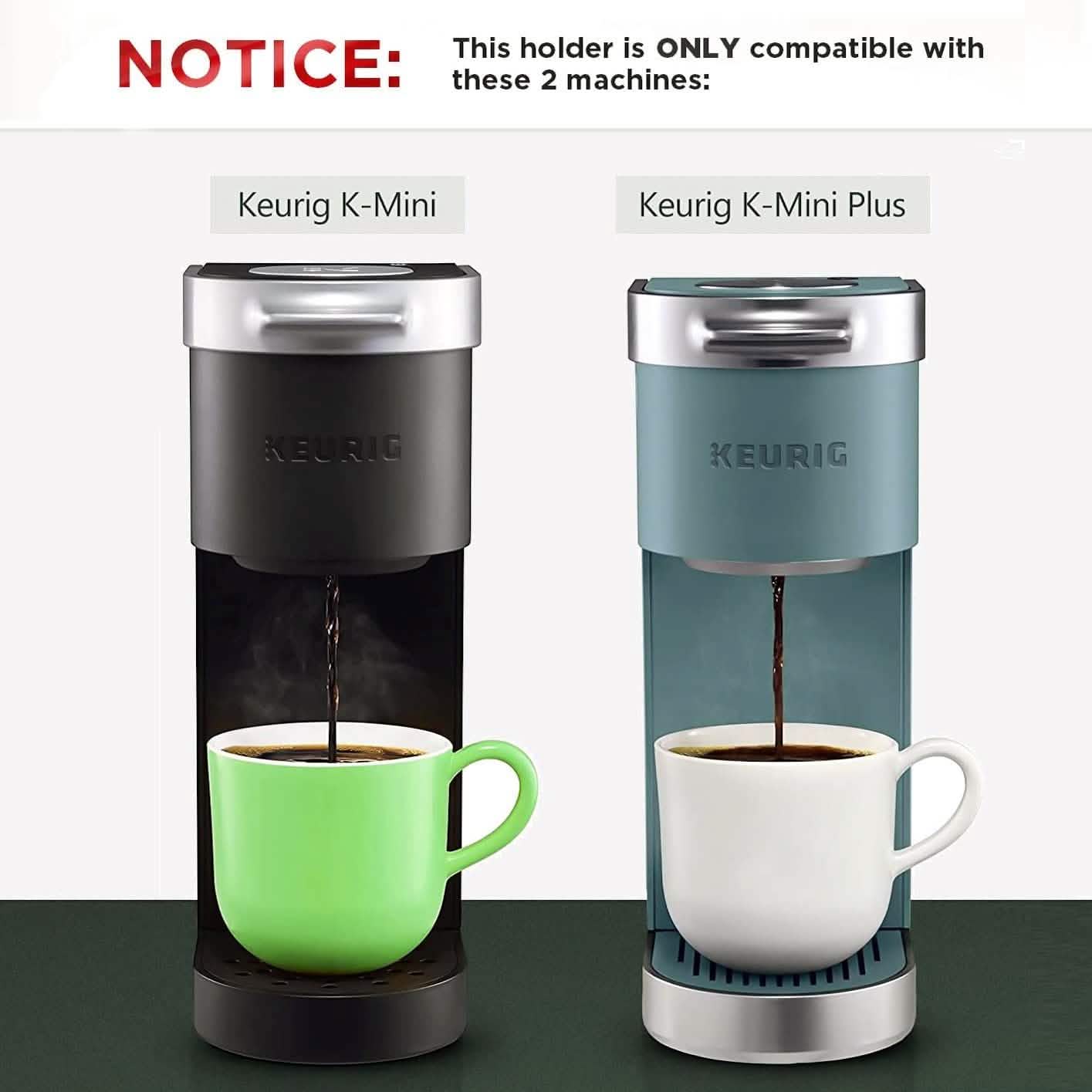 K Cup Organizer for Single Serve Keurig K-Mini and K Mini Plus Coffee Makers - Tree of Life