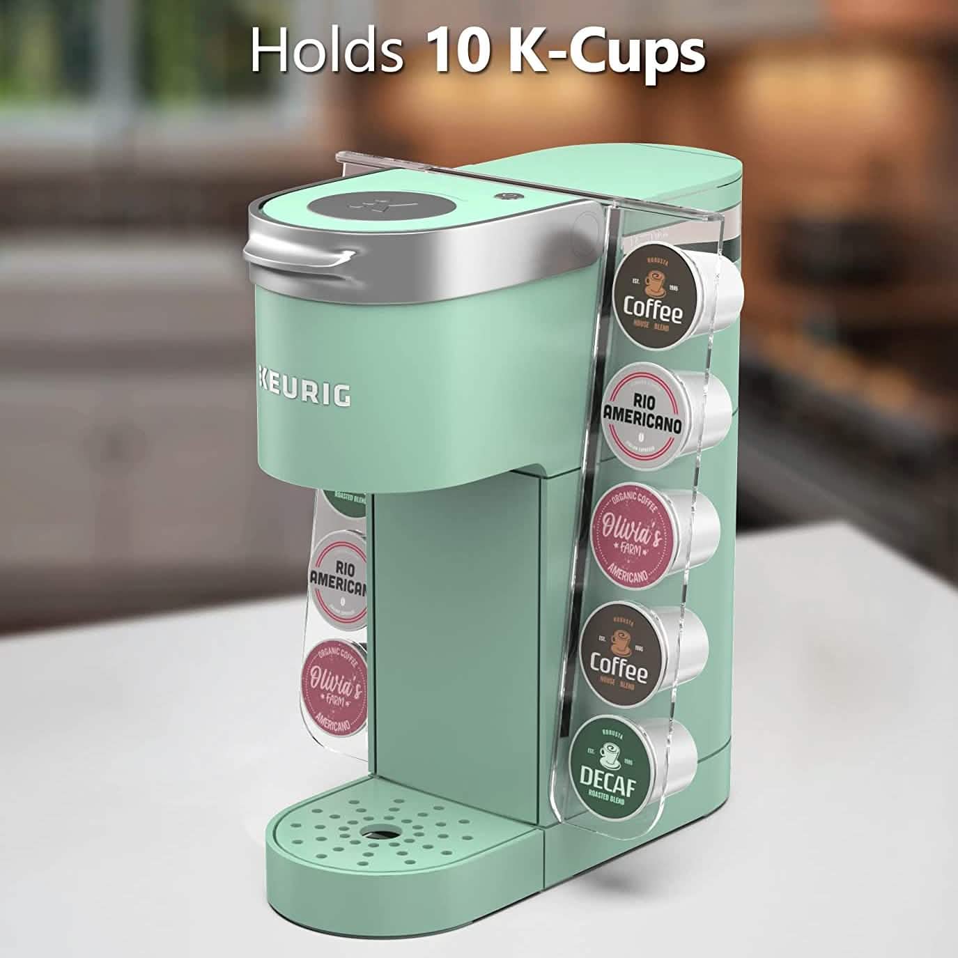 K Cup Organizer for Single Serve Keurig K-Mini and K Mini Plus Coffee Makers - Tree of Life