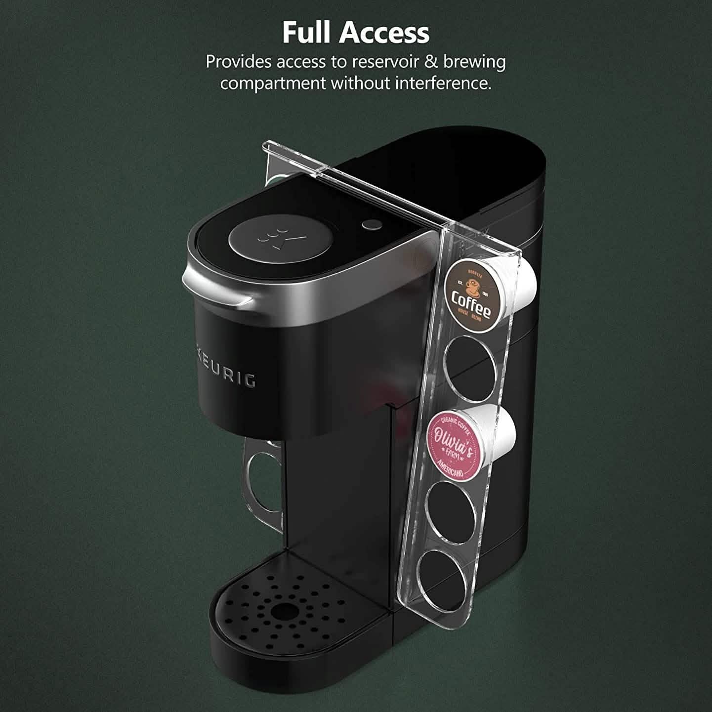 K Cup Organizer for Single Serve Keurig K-Mini and K Mini Plus Coffee Makers - Tree of Life