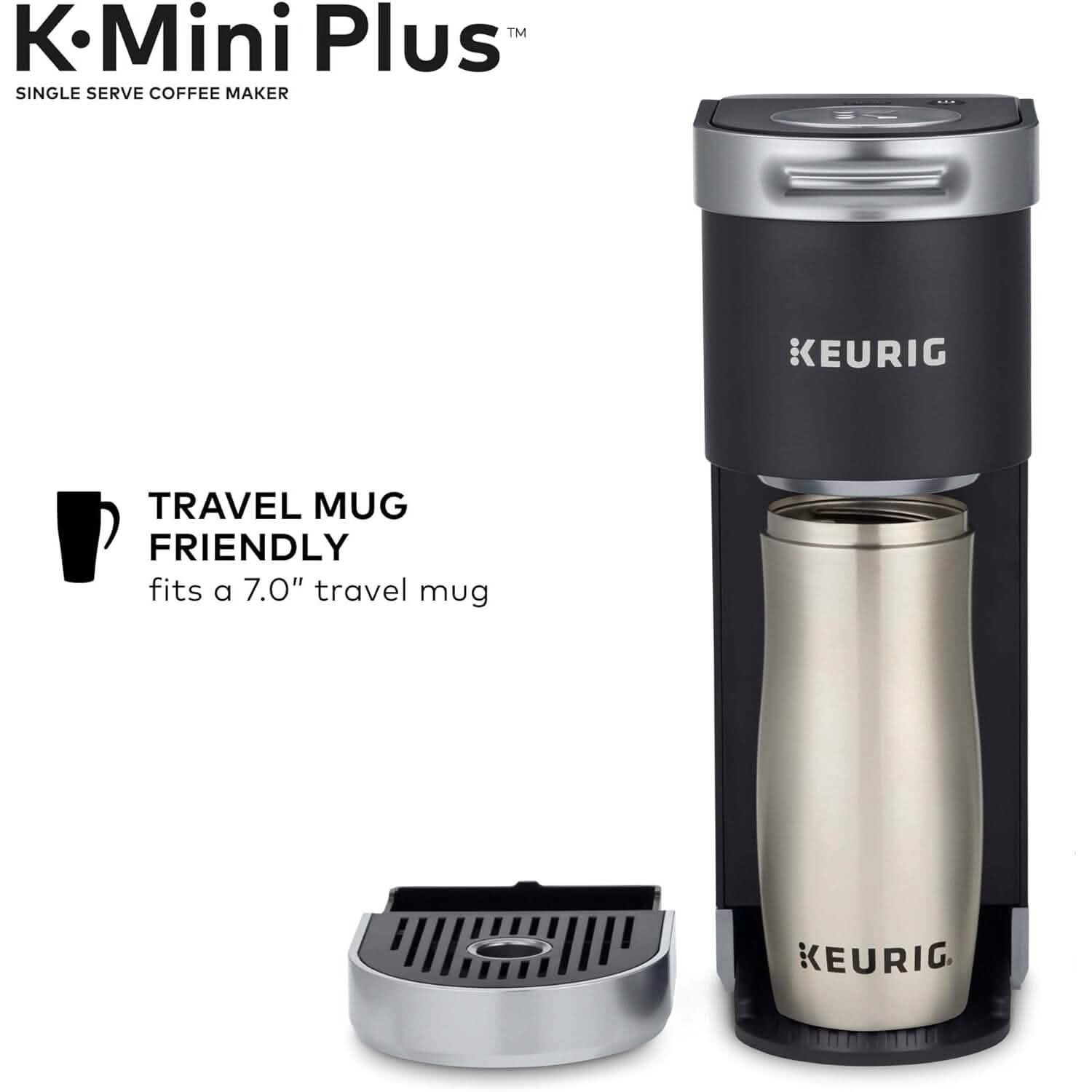Keurig K-Mini Plus Single Serve K-Cup Pod Coffee Maker  (Refurbished) - Tree of Life