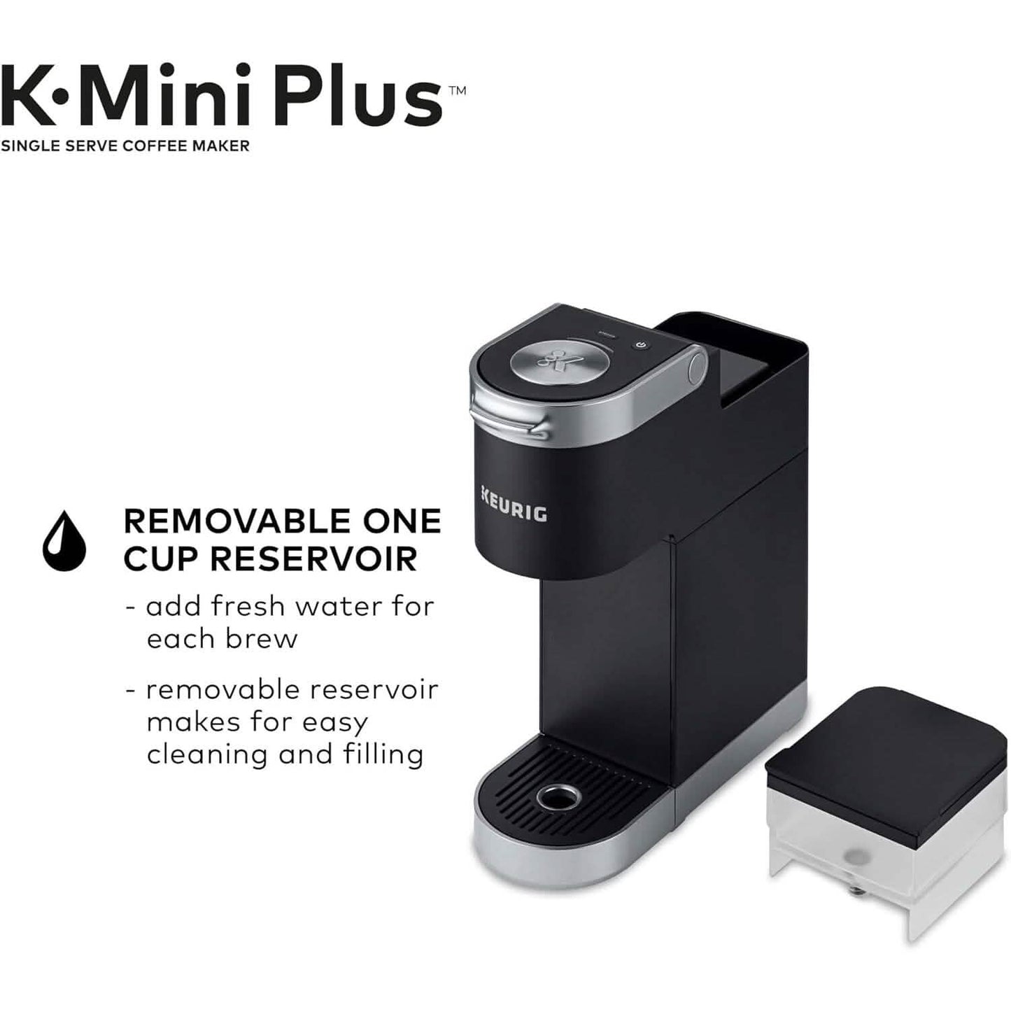 Keurig K-Mini Plus Single Serve K-Cup Pod Coffee Maker  (Refurbished) - Tree of Life